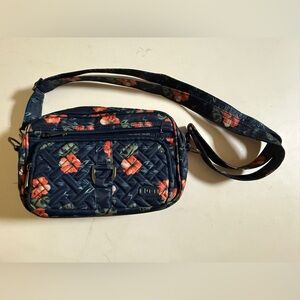 LUG Carousel Aloha Navy Convertible Belt Bag Crossbody Travel RFID New with Tags
